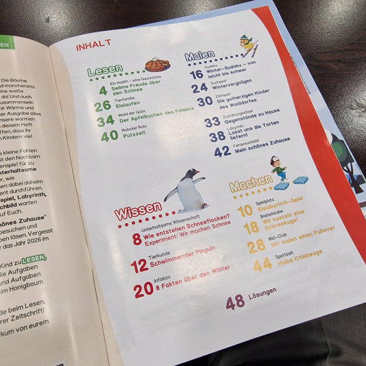 HONIGBAUM MAGAZINE - 12 MONATE ABO