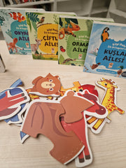 Bilgi Dolu İlk Kitaplarım Hayvanlar Ailesi Seti (5 Kitap)