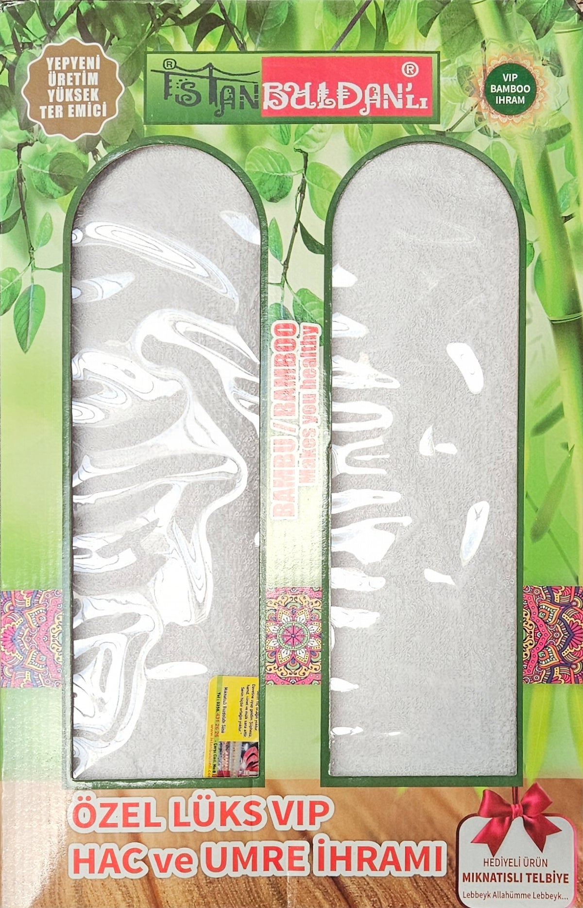 IHRAM SET für Hadsch/Hajj und Umrah | 1400gr | 110x220cm