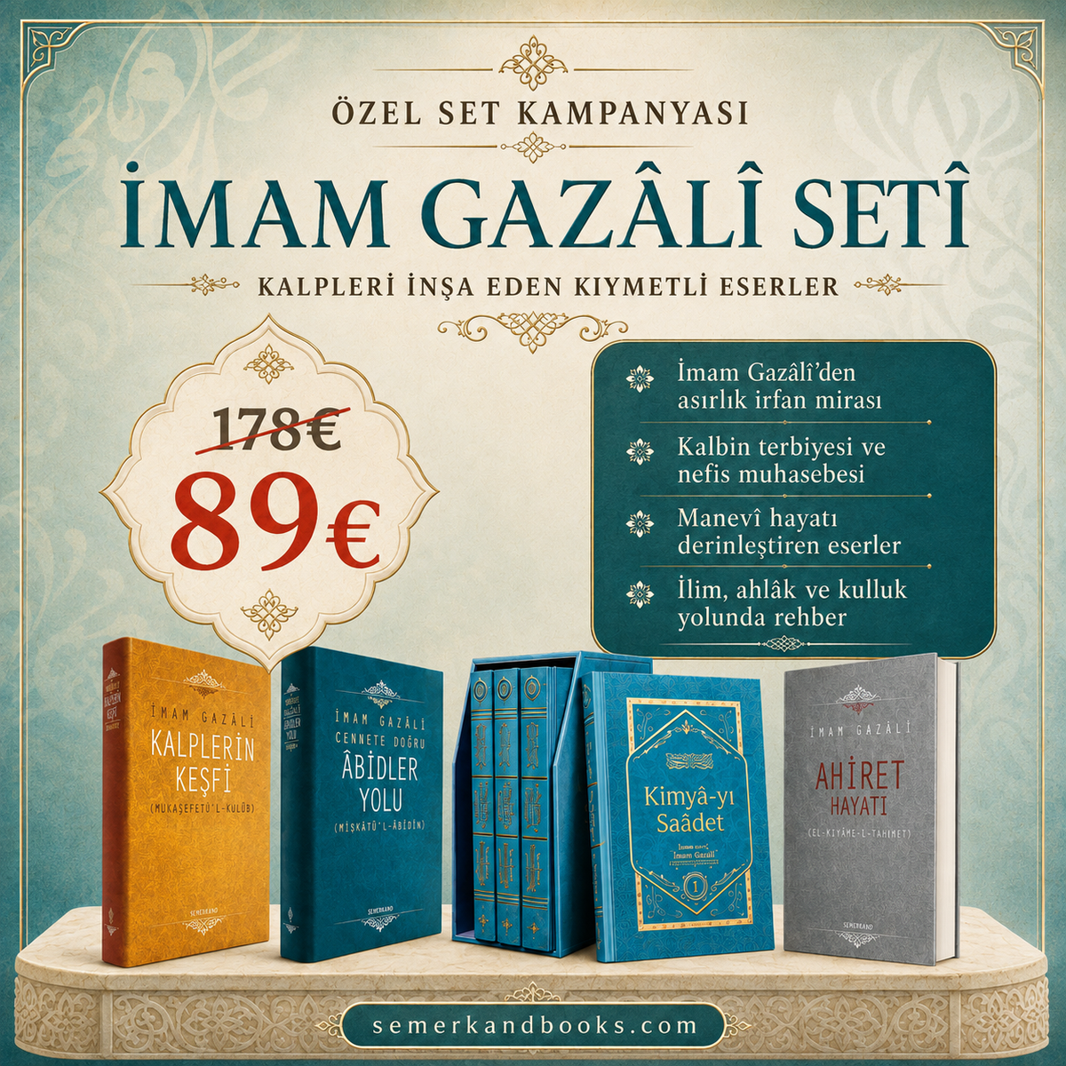 İMAM GAZALİ SETİ