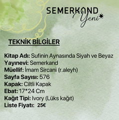 Sufinin Aynasında Siyah ve Beyaz | Kitabül Beyaz