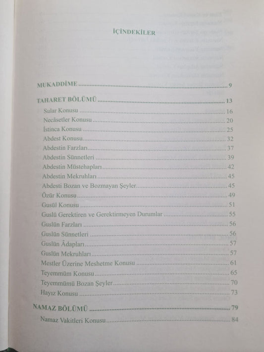 HANEFİ FIKHI - (Sorulu Cevaplı) | S.GALİP ELHÜSEYNİ