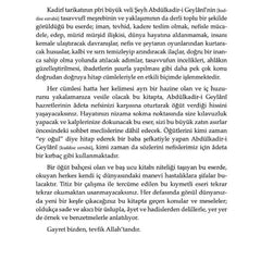 Fethur Rabbani | Şeyh Abdülkadir Geylani