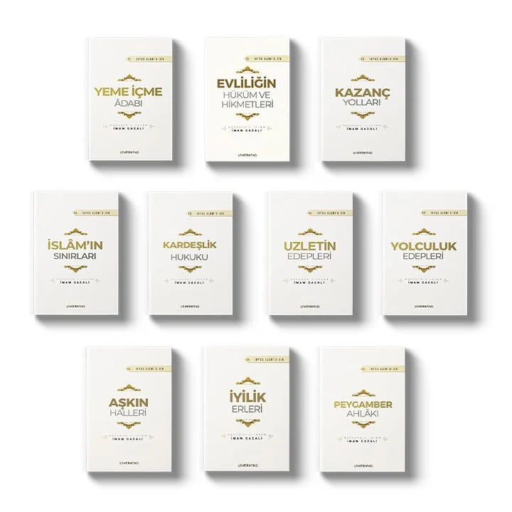 İhyau Ulumiddin Günlük Hayatın Adabı 10 Kitap | İmam Gazali