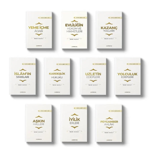 İhyau Ulumiddin Günlük Hayatın Adabı 10 Kitap | İmam Gazali