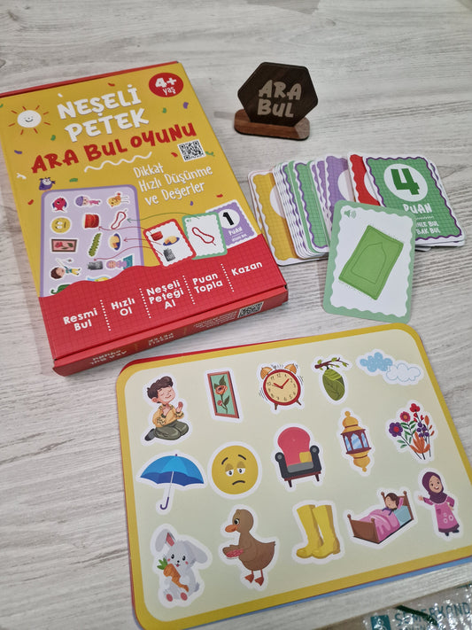 Neşeli Petek | Ara Bul Oyunu | 4+ Yaş