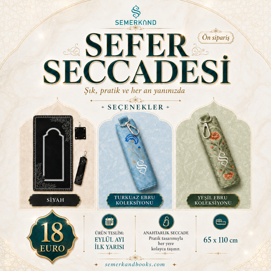 SEFER SECCADESİ | CHARM SECCADE | Kolay Taşınabilir | 65 × 110 cm