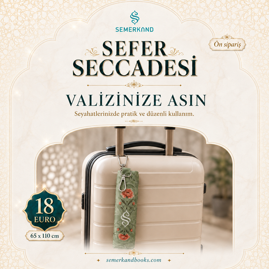SEFER SECCADESİ | CHARM SECCADE | Kolay Taşınabilir | 65 × 110 cm