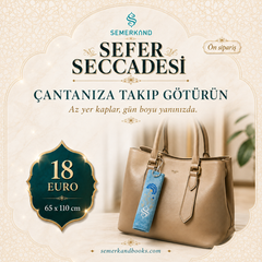 SEFER SECCADESİ | CHARM SECCADE | Kolay Taşınabilir | 65 × 110 cm