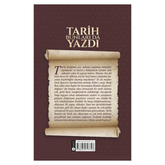 Tarih Bunları da Yazdı — arka kapak