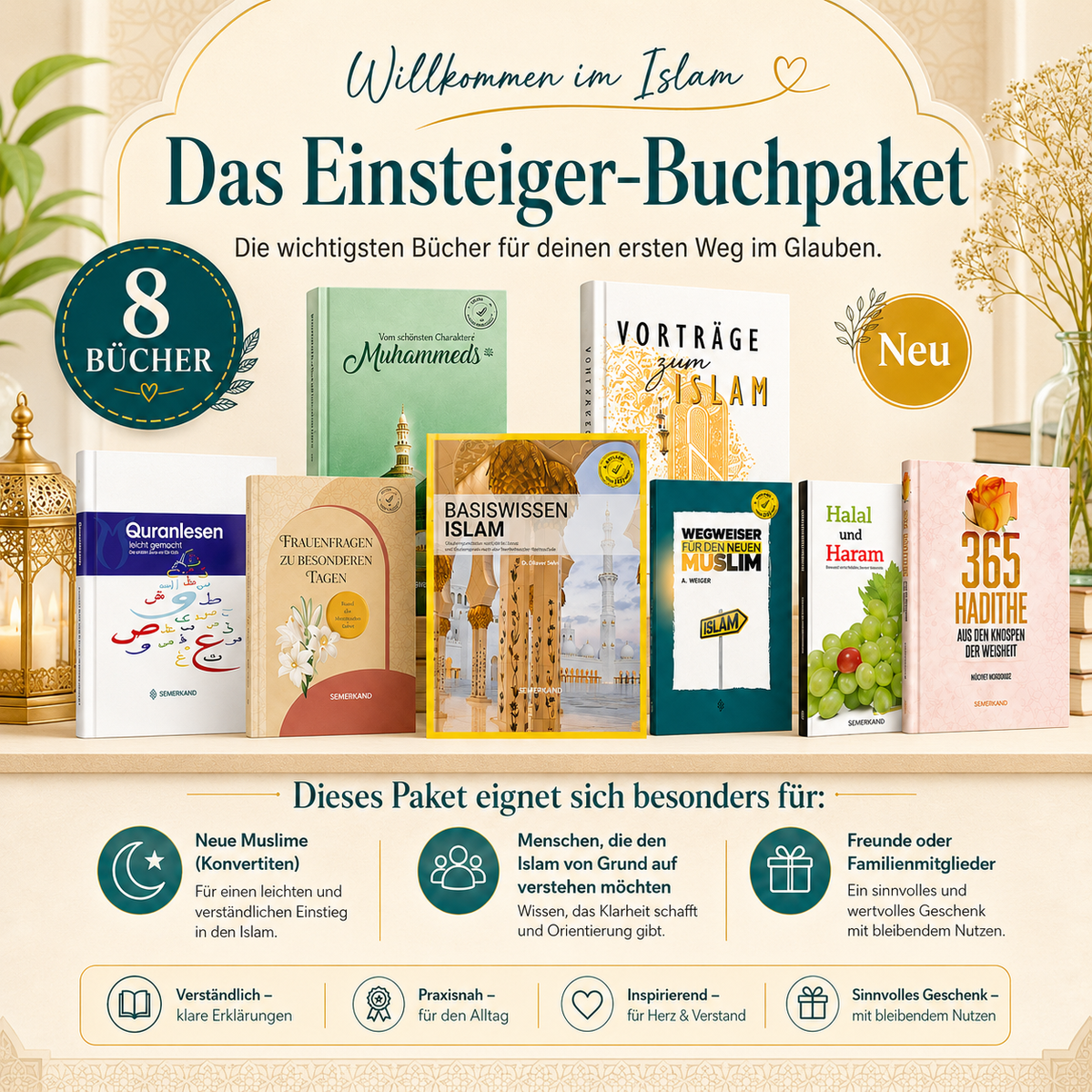 Willkommen im Islam - Das Einsteiger Buchpaket