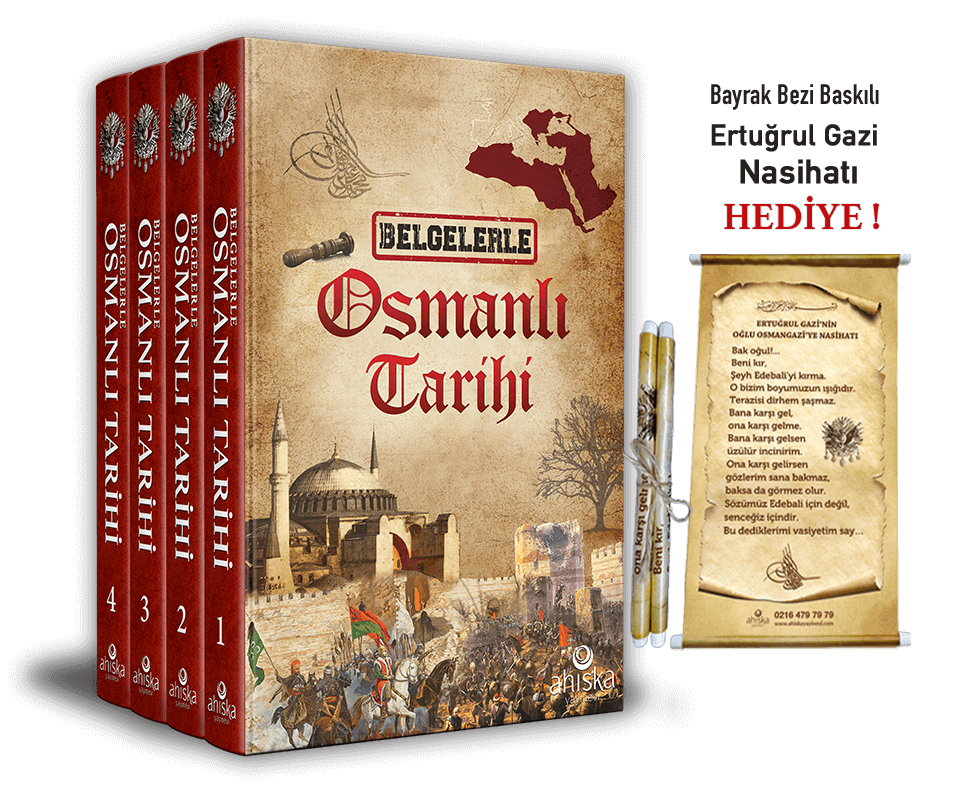 Belgelerle Osmanlı Tarihi (4 Cilt Takım. Ferman Hediyeli)