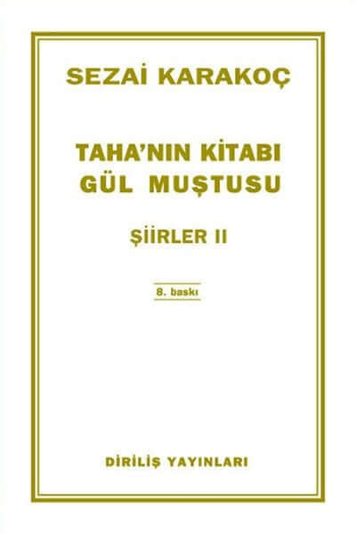 Taha'nın Kitabı/Gül Muştusu Şiirler-4